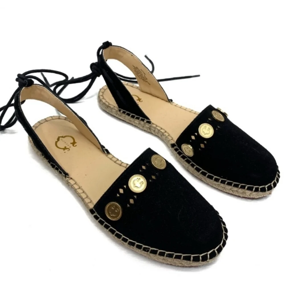 C Wonder Michaela Lace Up Espadrilles Size 8.5